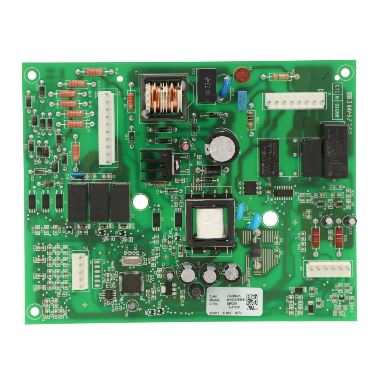 WPW10312695 - Genuine OEM Whirlpool Refrigerator Main Control Board